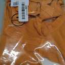 LOLONG Womens Tank Tops Summer Sleeveless Racerback Casual Basic Ribbed Knit Shirts (Large, Orange)