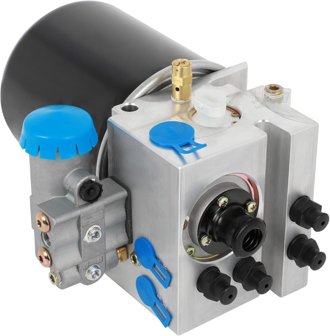 SCITOO 801266 Air Dryer 12 Volt Direct Replacement for AD-IS DC Heater fit for Volvo, Freightliner, Kenworth, Peterbilt, International, Western Star Trucks, Bus/RV/Other 5015534 5010696X