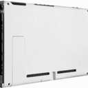 eXtremeRate White Console Back Plate for Nintendo Switch, DIY Replacement Housing Shell Case for Nintendo Switch Console with Kickstand [Only The Backplate, NOT The Console]