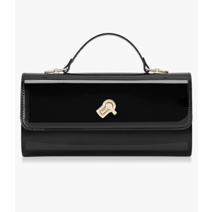 Women Metallic PU Leather Evening Clutch Purse Handbag Crossbody Shoulder Bag Square Box Bag Chic Handbag