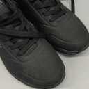 Skechers Women's Uno - Stand on Air Sneakers (9.5 Wide, Black/Black)