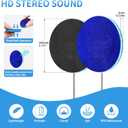 Sleep Headphones Stereo Headband with Ultra Thin Speakers.Perfect for Side Sleeper,Sports,Travel,Meditation,Relaxation (Pink)