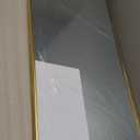 Gold Bathroom Mirror for Wall, 20x48 Inch Rectangle Mirror with Metal Frame, Modern Vanity Mirrors for Bathroom Living Room, Entryway Hangs Horizontal or Vertical