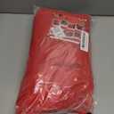 Upright Christmas Tree Storage Bag - Fits 9 Ft Artificial Xmas & Topiary Tree, Vertical Holiday Cover, Durable, Dustproof & Easy-Use Xmas Storage, Red