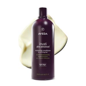 Aveda Invati Ultra Advanced Thickening Conditioner Light | Step 2 of 4 | Reduces Hair Loss by 77% | for Fine to Medium Thinning Hair Types | Normal to Oily Scalp | 96% Naturally Derived*