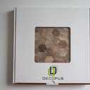 Metal Tile Backsplash with RetroLook - (Hexagon White Marble Mixed Silver 5pc/Pack) Metallic Peel and Stick, Luxury Wall Remodelling in Affordable Price, Ideal for Kitchen, Bathroom, Stairway