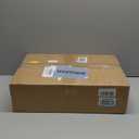 Kickspace heater,compact design,white fan-forced wall heater with built-in thermostat,covers 150 square feet, factory wired 204/208VAC