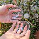 Acrylic Hollow Ball, Clear Plastic Fillable Ornaments Ball, DIY Clear Plastic Balls for New Years Present,Xmas Tree,Home Decoration,Wedding,Party (8cm/3.15inch10pcs)