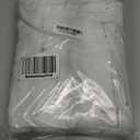 SMILE WEAVER White Sheer Curtains for Living Room 84 inch Length,Privacy & Light Filtering Semi Sheer Curtain,Lightweight Voile Transparent Window Drapes for Bedroom/Kitchen,Set of 2 Panels