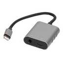 Lightning To 3.5mm Audio Adapter And Power Converter For Lightning Tip
