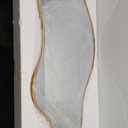 Irregular Wall Mirror, 20"x36" Gold Abstract Asymmetrical Mirrors for Wall, Decorative Cloud Wavy Mirror for Bathroom, Bedroom, Cloakroom, Entryway, Shatter-Proof Aluminum Alloy Frame