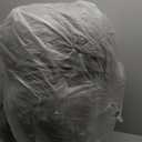 idee-home Papasan Chair Cushion, Circle Papasan Chair Cushion with Corduroy Cover (Without Chair) for Bowl Chair, 48 X 48 Inch, Light Grey