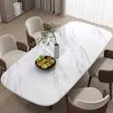 White Marble Contact Paper 31"x79" Granite Peel and Stick Wallpaper for Kitchen Cabinets Countertops Removable Waterproof Self Adhesive Vinyl Wrap for Bathroom Counter