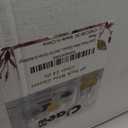 Ciaell 30 Pack Plastic Ribbed Wine Glasses - 14 OZ Thicker Origami Stemless Disposable Wine Champagne Whiskey Unbreakable Cocktail Glass, Reusable Wine Cups for Party Wedding Bar (Clear)