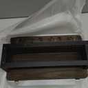 ADIIL Mail and Key Holder for Wall Decorative, Wooden Wall Mount Key Rack Hanger Organizer with 4 Double Key Hooks, Rustic Home Decor for Entryway Hallway, Brown