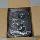 Space Heater, 1500W Electric Heaters Indoor Portable with Thermostat, PTC Fast Heating Ceramic Room Small Heater with Heating and Fan Modes for Bedroom, Office and Indoor Use (10IN)