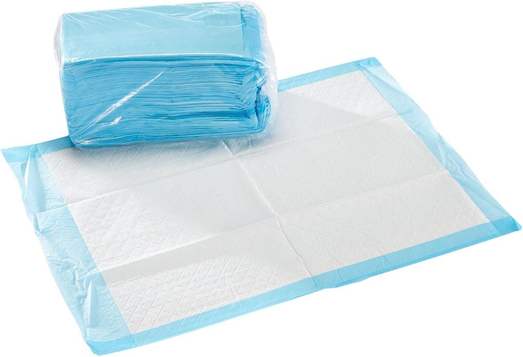 McKesson Underpads Disposable Bed Pads, Non-Sterile, 17 x 24 in, 300 ct | Hospital Procedure Underpads, Elderly, and Baby, Pee Pads