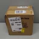 Quoowiit Ceramic Rustic Farmhouse Vase, Distressed Decorative Flower Vases for Home Decor, Ideal Shelf Decor, Yellow Boho Vase for Living Room Bedroom Kitchen Office Centerpiece Table Decorations (8 Inch-Yellow)