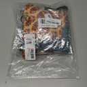 Happy Sailed Womens Floral Print Boho Maxi Skirt Elastic High Waist Pleated Ruffle Flowy Long Skirts (Large, Multicolor)