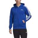 adidas Men's Essentials 3-Stripes Full-Zip Fleece Size M
