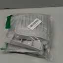 24'' Folding Faucet Mat for Kitchen Sink Splash Guard[7 Slope Fast Self-draining][Snap Lock Fit] Kitchen Sink Faucet Mat Splash Guard Kitchen Sink Area Water Splash Guard Behind Faucet Draining Mat (24" x 5.5", Light Gray)