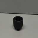 1/2" Drive x 46 mm Deep 6 PT Impact Socket, CR-MO, 1/2-inch Drive 6 Point Axle Nut Socket for Easy Removal of Axle Shaft Nuts (46MM)