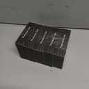 5 x R-fun AirPods 2 Case 2019 with Lock & Cleaning Kit, Keychain, Magnetic Lid, Compatible with AirPods 2nd/ 1st Generation Protective Case, Support Wireless Charging, Black