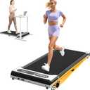 Walking Pad with Incline, Under Desk Walking Pad Treadmill, 2.5HP Walking Pad with Remote and LED Display, 3 in 1 Portable Walking Pad with 265 lbs Weight Capacity for Home Office