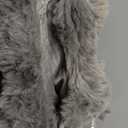 Electric Heated Blanket for Girls & Women, Soft & Luxurious, Faux Rabbit Fur Heating Throw Blankets, 6 Heat Settings, Overheat Protection, Quick Heating, Memory Function, Gift-Ready Design, 50"x60" (Blue)