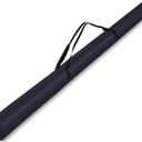 Javelin Carrying Bag Heavy Duty Polyester Fabric Javelin Carrying Case for Track and Field Throwing Equipment, Hold up to 10 Javelins (Black)