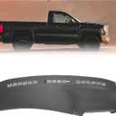 HECASA Molded Dash Board Cover Dark Grey Dashboard Cap Compatible with 1999-2007 Chevrolet Silverado GMC Sierra