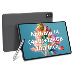 CWOWDEFU Android Tablet,10 Inch Tablet with 128GB ROM(up to 1 TB),Face ID,Features 6000mAh Battery,5G WiFi 6,Bluetooth 5.0, 8MP/5MP Dual Cam,Best Gift for Your Family, Child,Kids