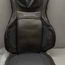 COMFIER Back Massager with Heat, Deep Tissue Shiatsu Neck and Back Massager for Pain Relief, Chair Use Massager Pillow with Adjustable Flap, Ideal Gift for Women Men