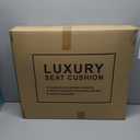 GXT Custom Fit Chevrolet Silverado Seat Covers, Front & Rear Waterproof Leather Car Seat Covers, Seat Cushion Protector Fit for Chevrolet Silverado 2007-2013, 2019-2023 (Beige)