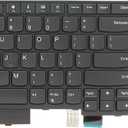Replacement Laptop Keyboard for Lenovo Thinkpad T470 T480 A475 A485 US Layout with Frame Pointer, Non-Backlight