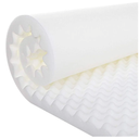 Gilbin Foam Mattress Topper, Egg Crate Foam Pad, Mattress Topper Convoluted Cot Size