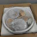 Farmhouse Pendant Light; 3 Packs 11.8 inch White Pendant Light; Kitchen Pendant Lights; Industrial Pendant Lighting; Pendant Lights Kitchen Island for Bedroom; Living Room; Library; Office