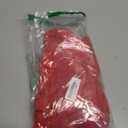 SUUKSESS Women 2 Piece Workout Sets Compression Tummy Control Leggings with Pockets Long Sleeve Square Neck Padded Crop Tops (Small, Red)