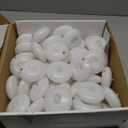 Homemory 48 Pack 3 Flameless Led Floating Candles, 200 Hour White Battery Operate Waterproof Tealights for Cylinder Vases, Centerpieces at Wedding Decor, Party, Pool