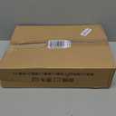 Lawei Small Footstool Ottoman, Rectangle Fabric Foot Stool Rest with Wooden Legs and Non-Slip Soft Padding, Modern Footstools Step for Couch, Desk, Office, Living Room, Bedroom, Entryway, Dogs, Gray