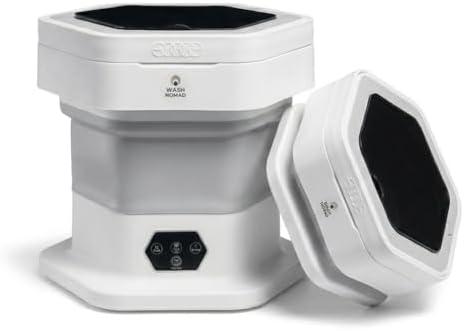 Portable Folding Washing Machine for Small Loads – Mini Washer for Baby Clothes, Underwear & Delicates – Foldable, Quiet, Space-Saving for Dorms, RVs & Travel