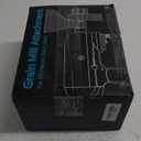 Metal Grain Mill Attachment for KitchenAid Stand Mixer,Flour Mill Wheat Grinder for Kitchen Aid Accessories and Attachments,Fit Grinding Non-Oily Dry Grains Wheat,Coffee Beans,Corn,Oats,Other Cereals