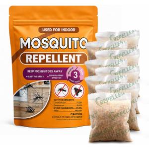 Mosquito Repellent, Mosquitoes Repellent Indoor, Keep Mosquito Away, Covers 120 sq ft of Space,Safe for People and Pets, Perfect for Patio,Bedroom,Garden,Camping-8P