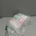 120 Count Heavy Duty Litter Box Liners Compatible with PetCove & Ducksky Automatic Litter Box Bags - Extra Large Self-Cleaning Cat Litter Box Liners, Leak-proof & Drawstring Design Waste Bags