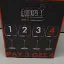 Riedel Friendly Red Glasses, Set of 4-23 Fl. Oz. Elegant Stemmed Crystal Glass, Made in Germany, Dishwasher Safe, Ideal for Enthusiasts and Sophisticated Tastings (6422/02-4)