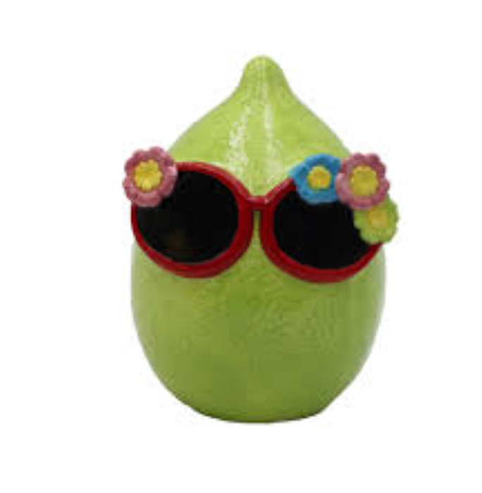 Ceramic Decor Lime, Everyday Living Table Décor Ceramic - Lime, 6.3 in