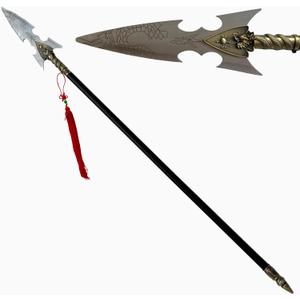 Handmade Spear Made of Stainless Steel 56.3 inches