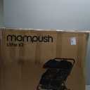 Mompush Lithe Double Stroller, Lightweight Side by Side, Infant & Toddler