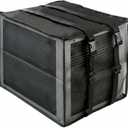 Mesh Air Conditioner Cover, Ventilated Window Air Conditioner Mesh Cover, All Seasons AC Cover Protect for Outside Window AC Unit, Against Leaves, Weeds, and Debris(17Wx13Dx12H) (free size)