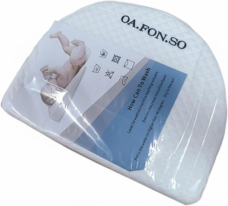Pregnancy Wedge Incline with Removable Cover, Memory Foam Body Positioner for Acid Reflux and Respiratory Support